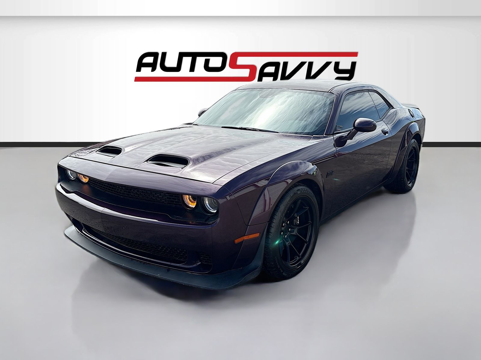 Used 2021 Purple Dodge R/T Scat Pack Widebody image 3