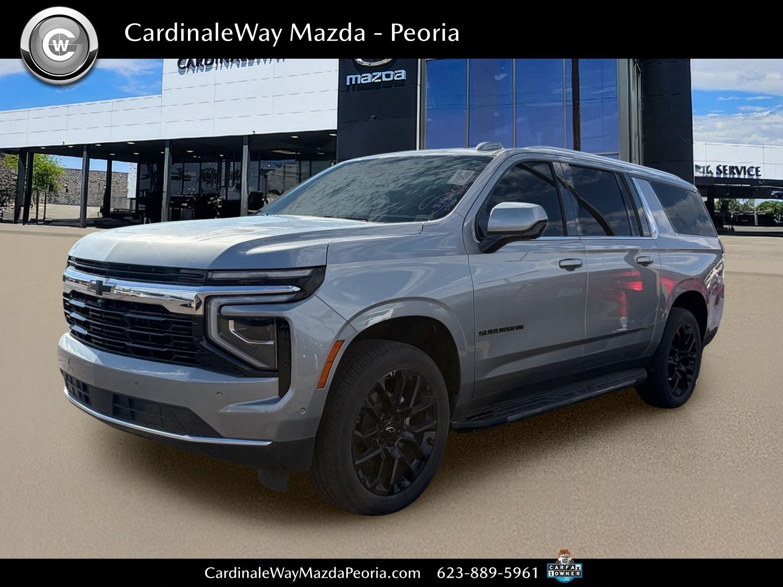 Sterling Gray Metallic 2025 Chevrolet Suburban SUV / Crossover 4X2