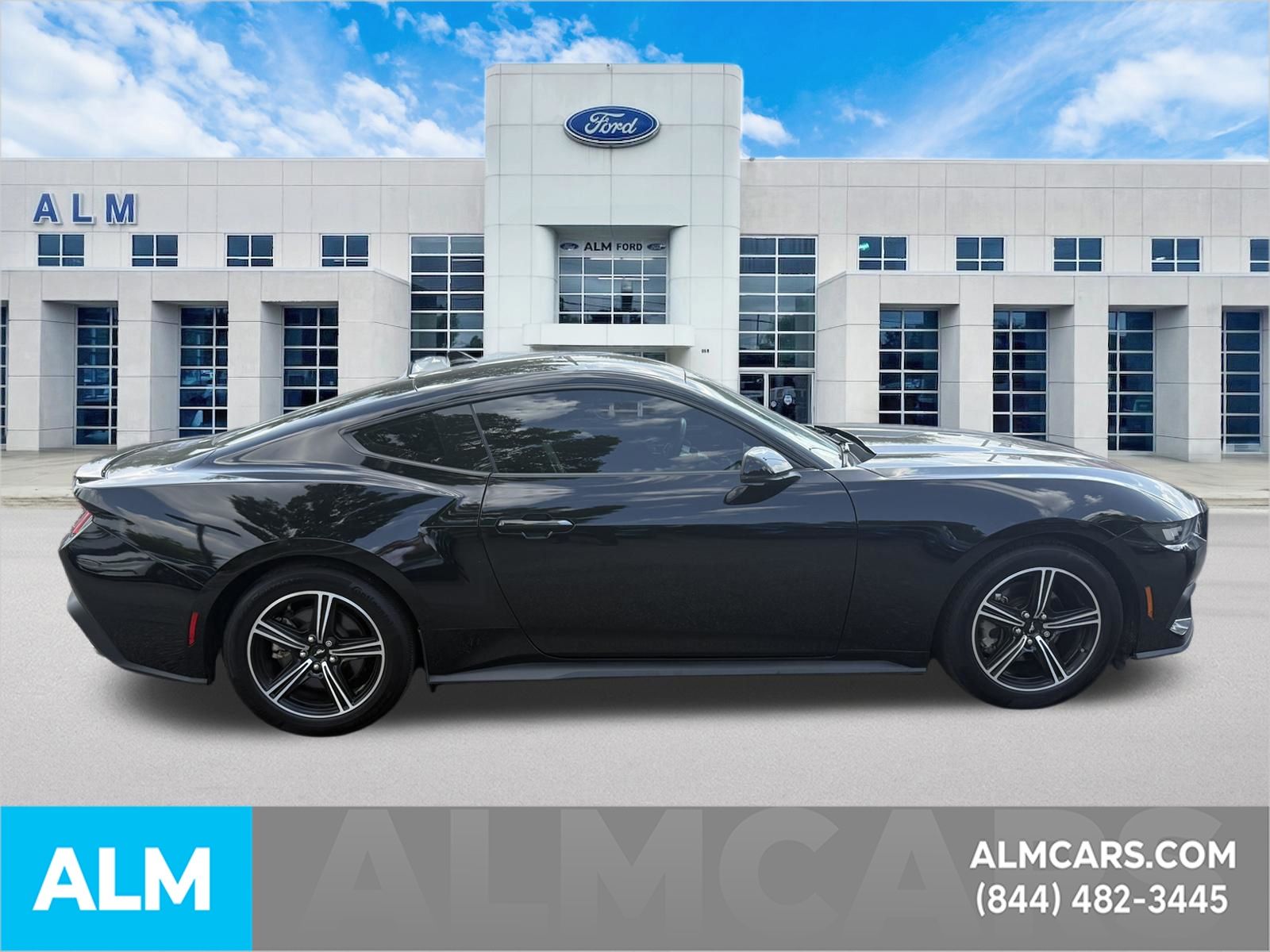 Used 2024 Shadow Black Ford EcoBoost Premium image 8