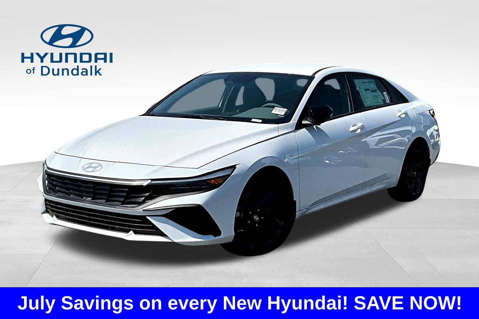 Serenity White Pearl 2026 Hyundai Elantra Sedan Front-Wheel Drive Continuously Variable Transmission