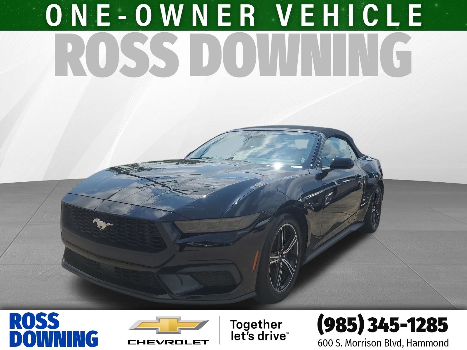 2025 Ford Mustang EcoBoost Premium Convertible RWD