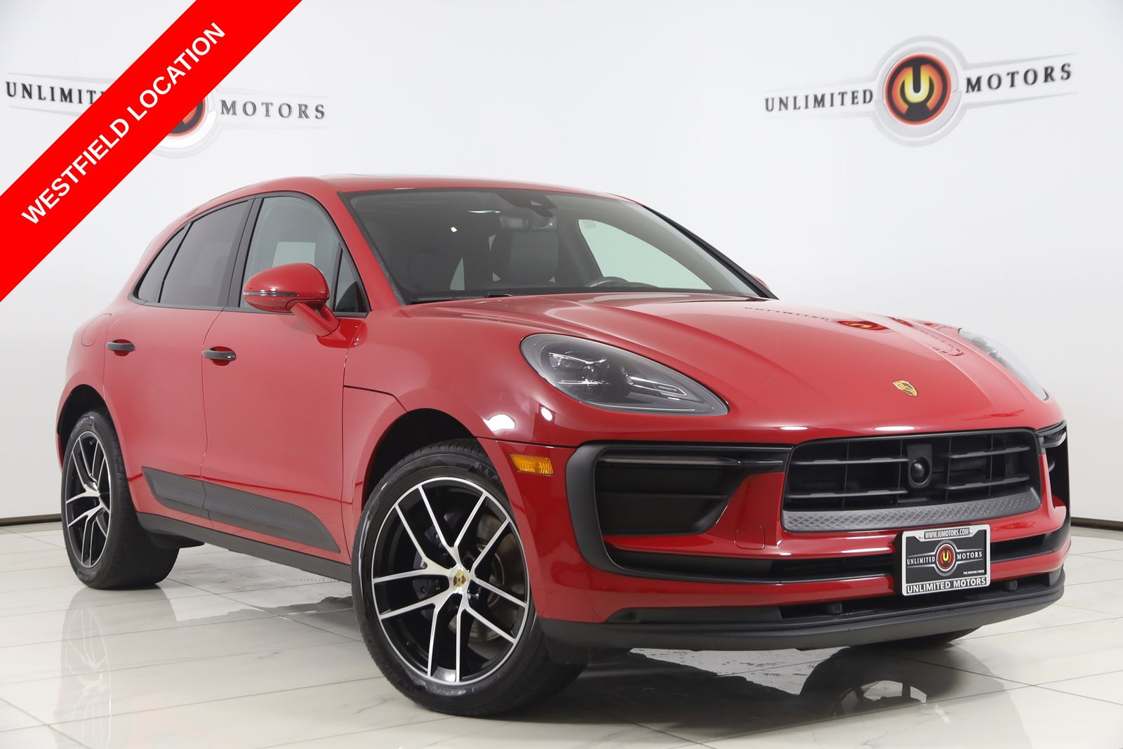 Carmine Red 2024 Porsche Macan SUV / Crossover All-Wheel Drive 7-Speed Automatic