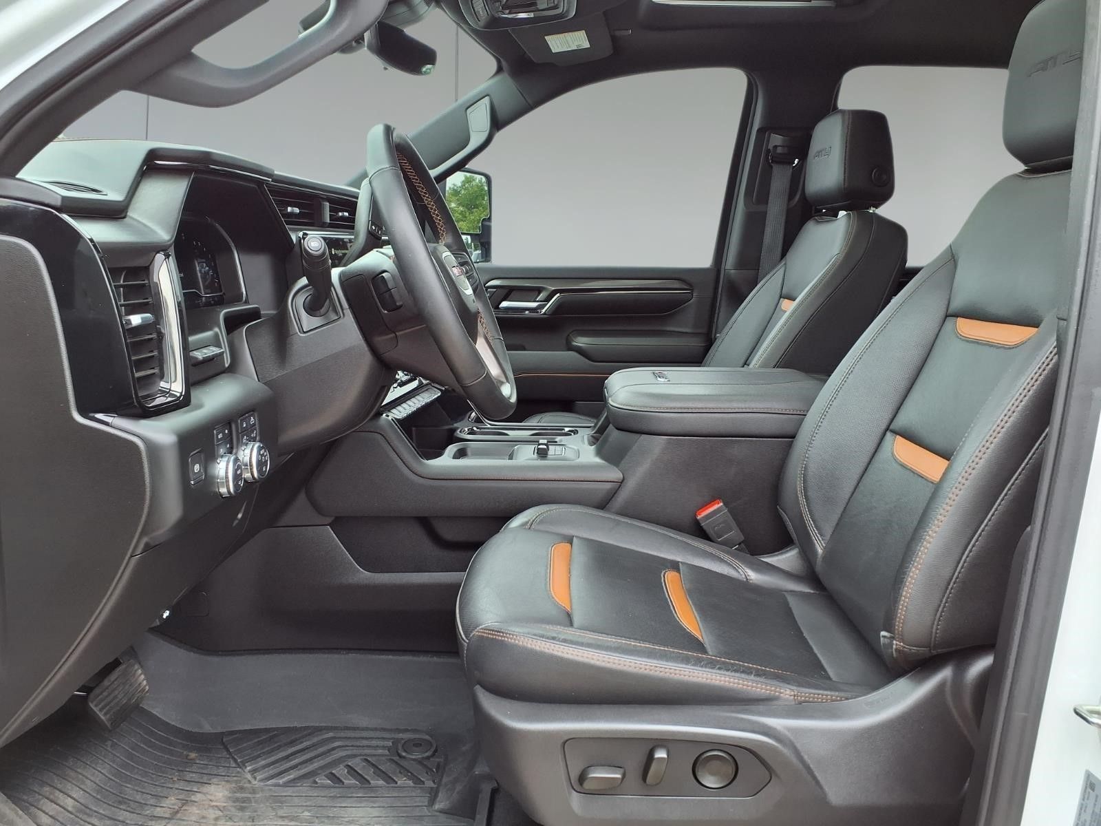 2024 GMC Sierra 2500HD AT4 White at Bayway Cadillac of The Woodlands