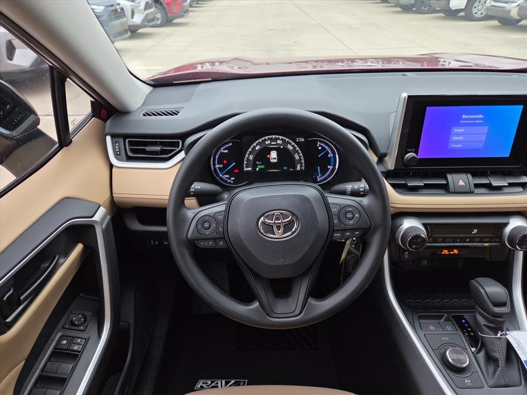2025 Toyota RAV4 Hybrid LE Red at Community Toyota