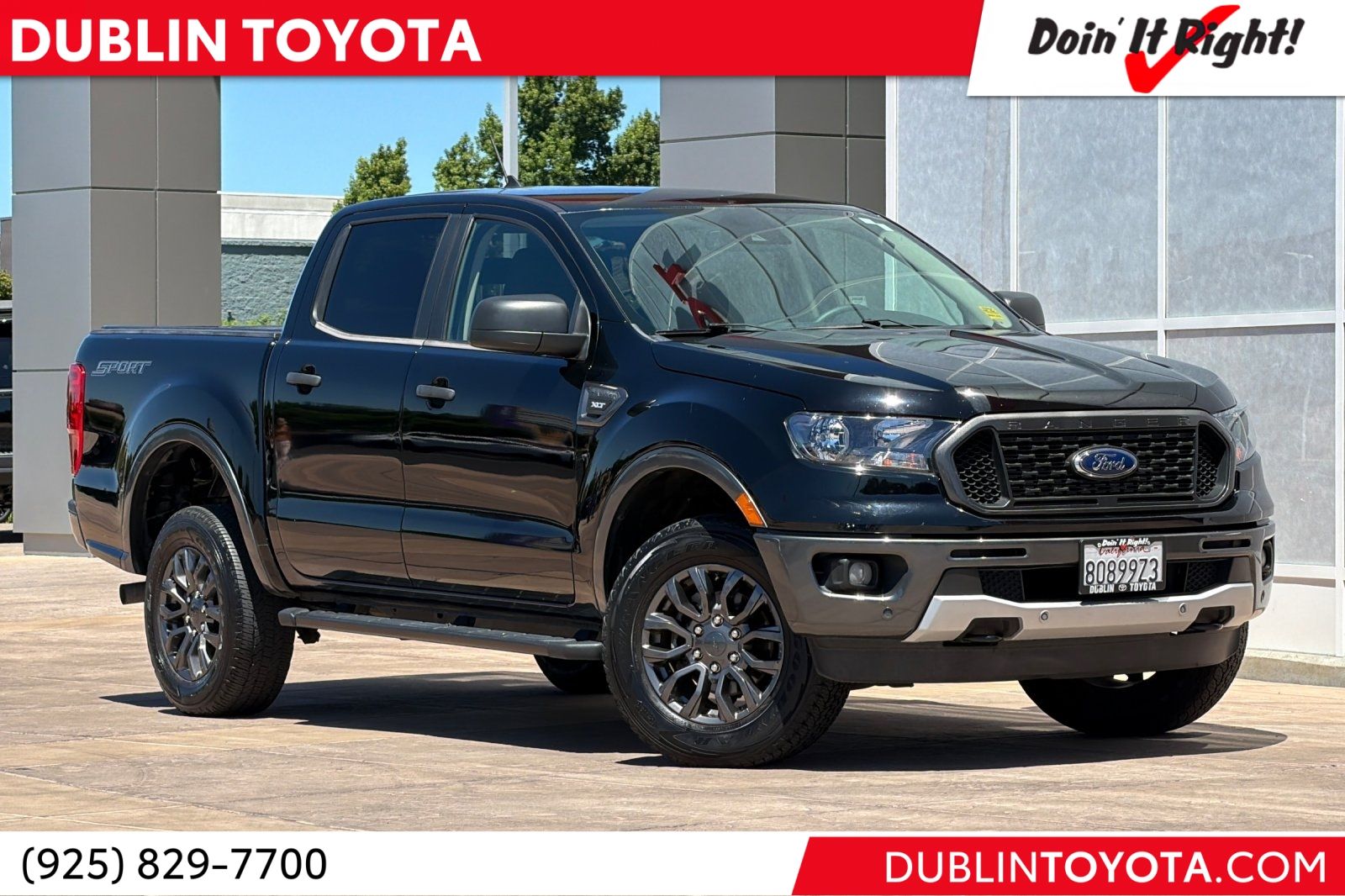 Shadow Black 2019 Ford Ranger Pickup Truck 4X2 Automatic