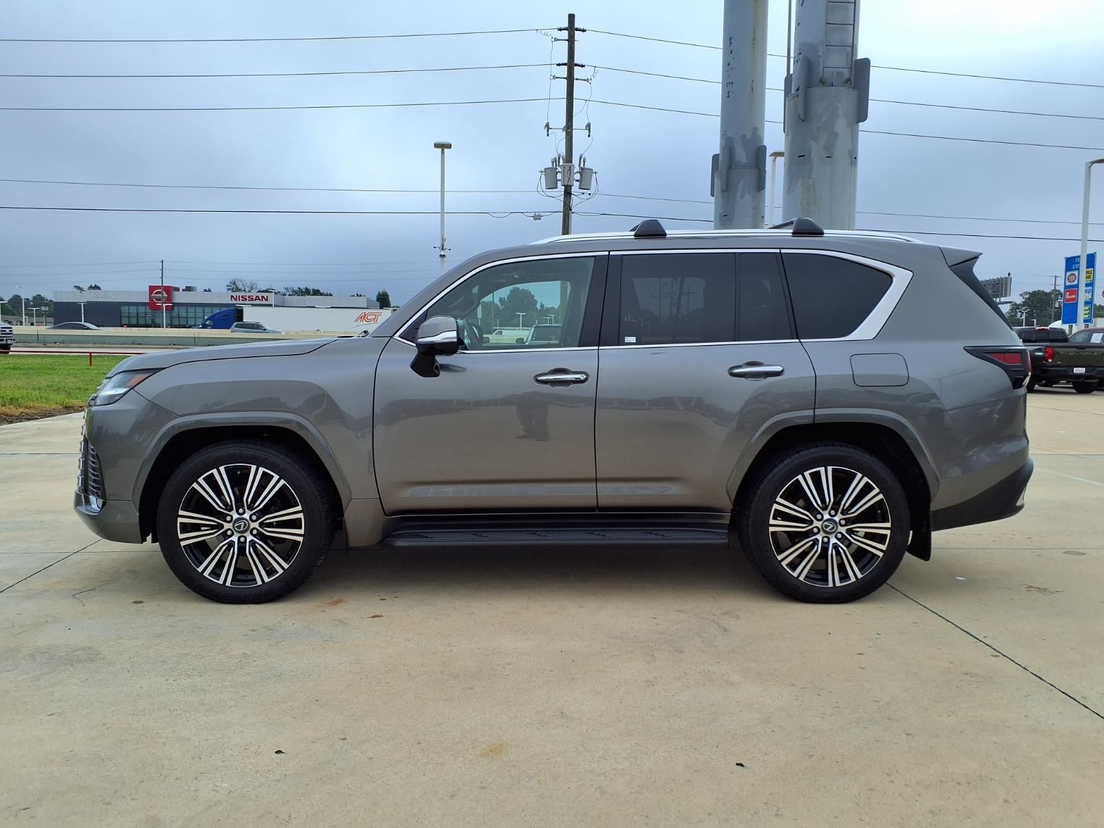 2024 Lexus LX 600 Luxury Gray at Westside Lexus
