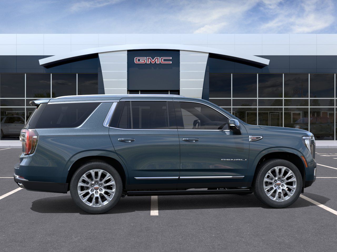 2026 GMC Yukon Denali Blue at Ross Downing Buick GMC
