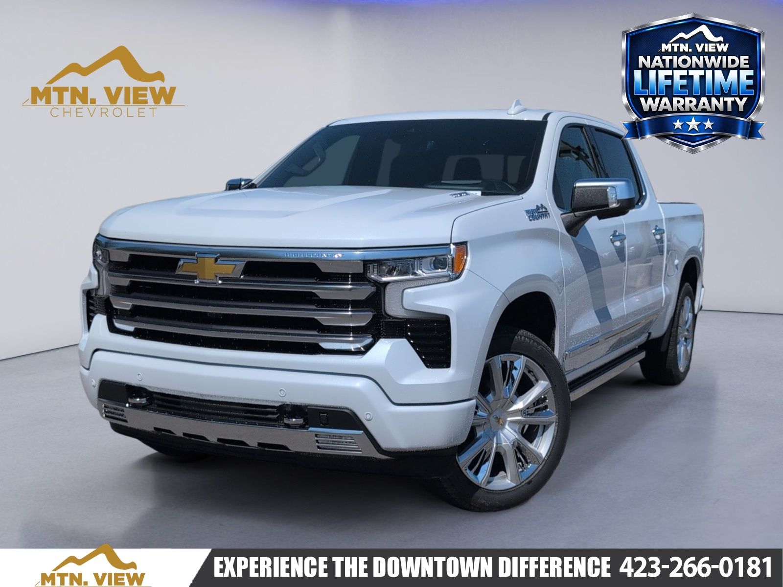 Polar White Tricoat 2026 Chevrolet Silverado 1500 Pickup Truck Four-Wheel Drive Automatic