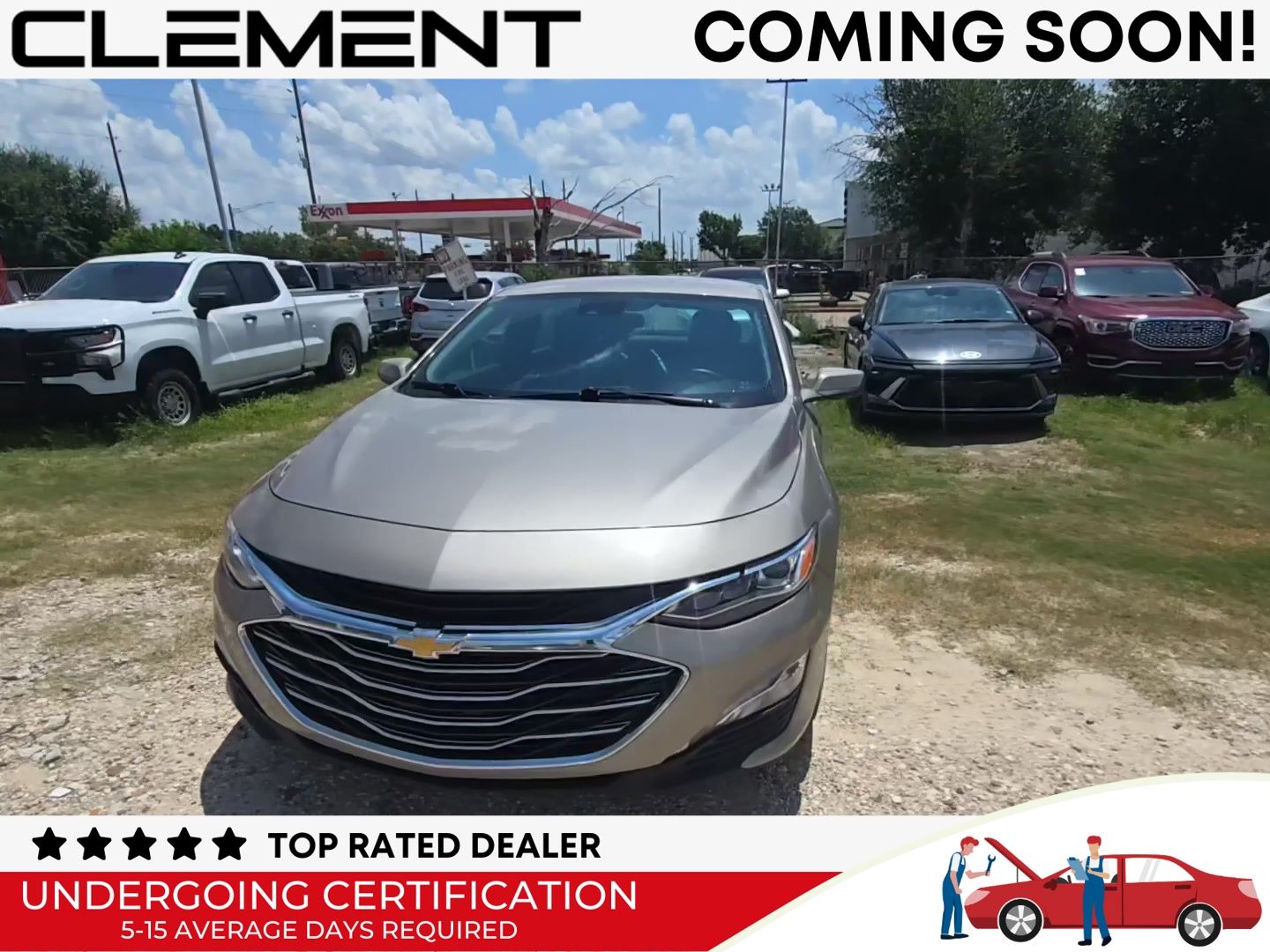Mineral Gray Metallic 2024 Chevrolet Malibu Sedan Front-Wheel Drive Continuously Variable Transmission