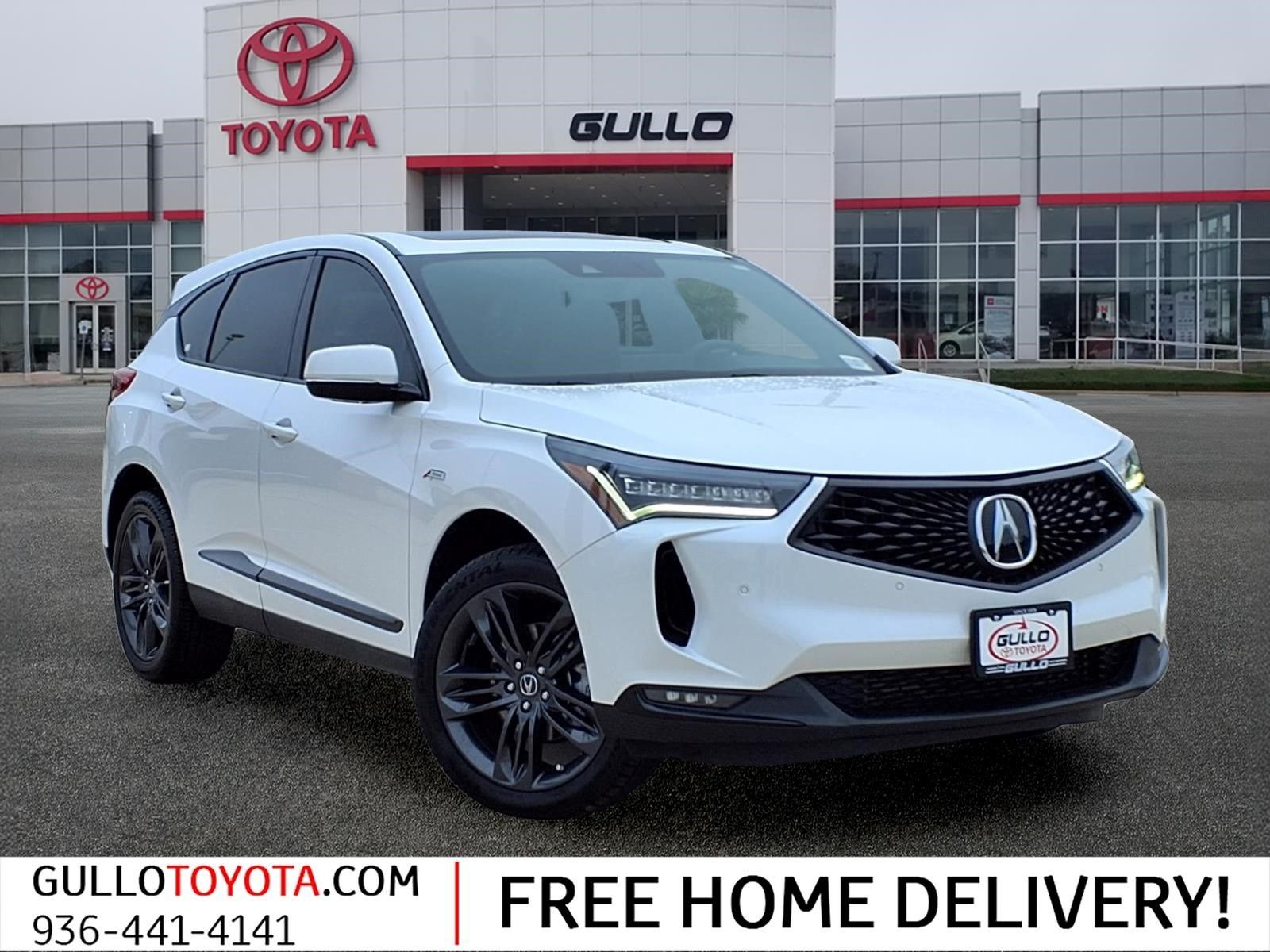 2023 Acura RDX A-Spec Package White at AutoSavvy Houston Southwest