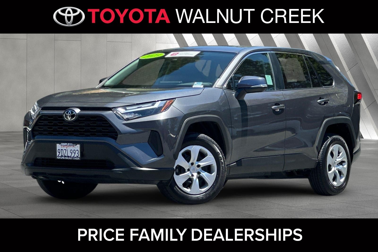 Magnetic Gray Metallic 2023 Toyota RAV4 SUV / Crossover Front-Wheel Drive 8-Speed Automatic