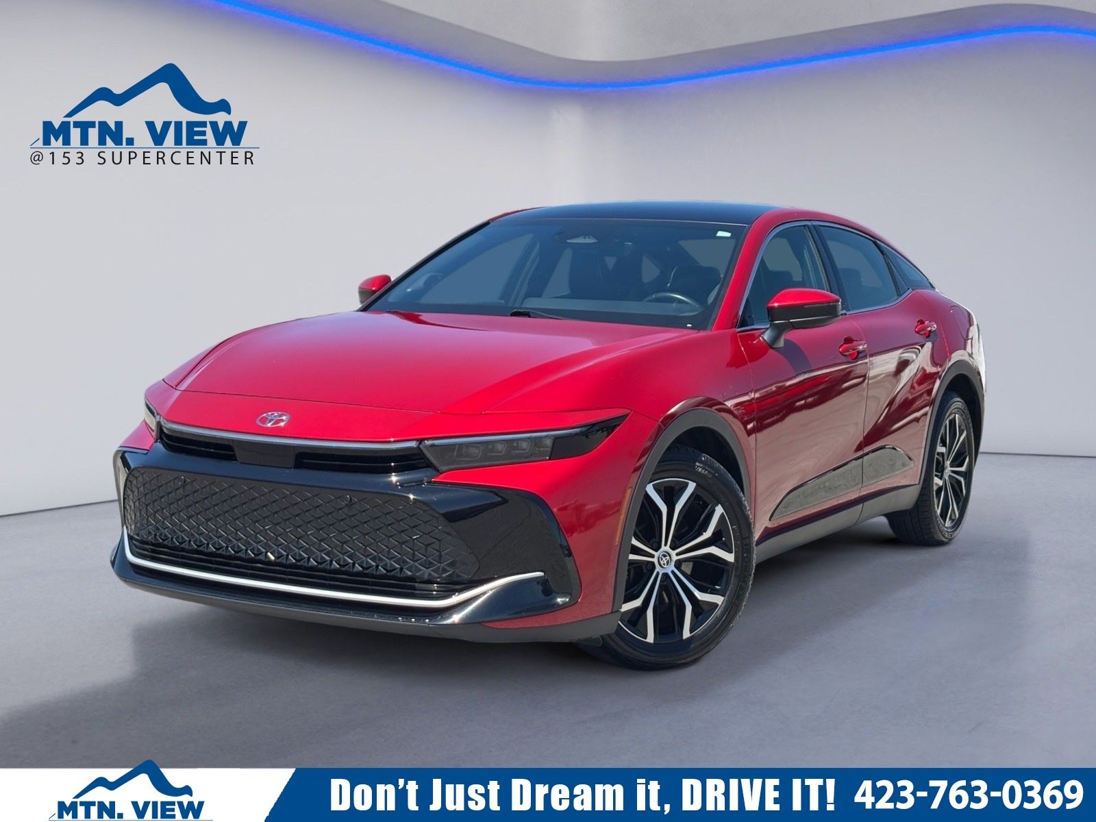 Red 2024 Toyota Crown Limited AWD Sedan All-Wheel Drive Continuously Variable Transmission