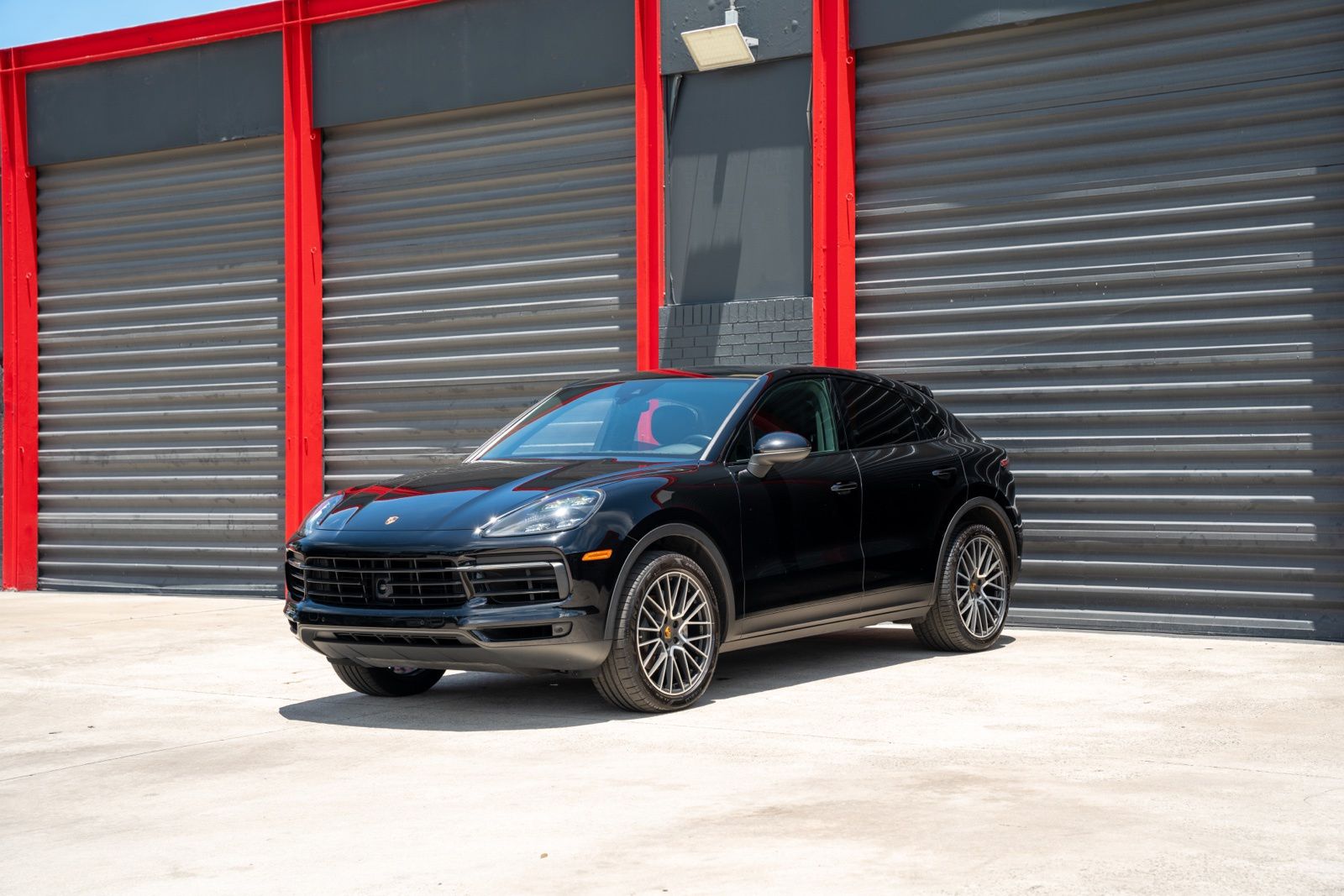Black 2020 Porsche Cayenne Coupe Coupe All-Wheel Drive 8-Speed Automatic
