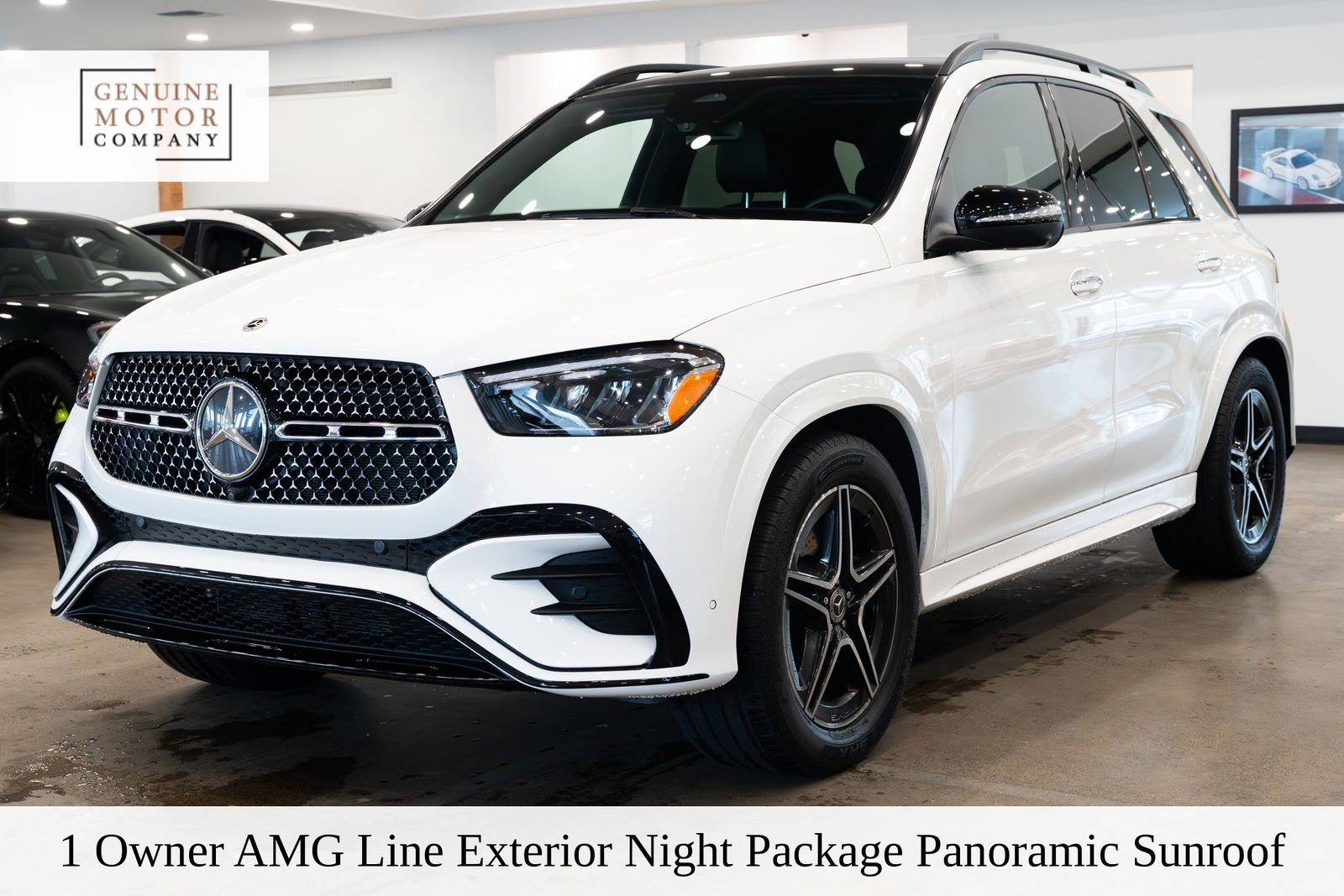 Polar White 2025 Mercedes-Benz GLE 350 4MATIC SUV / Crossover All-Wheel Drive 9-Speed Automatic