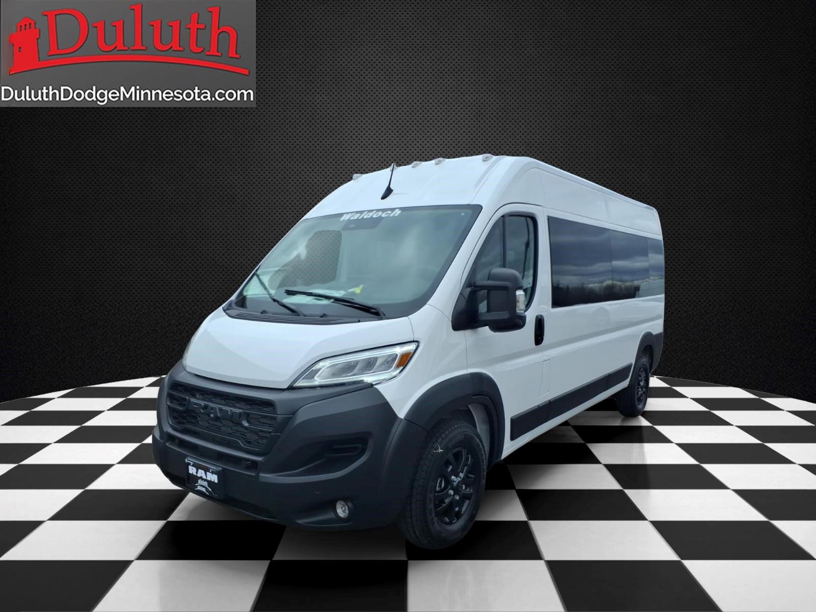 Bright White Clearcoat 2026 RAM ProMaster Van 9-Speed Automatic