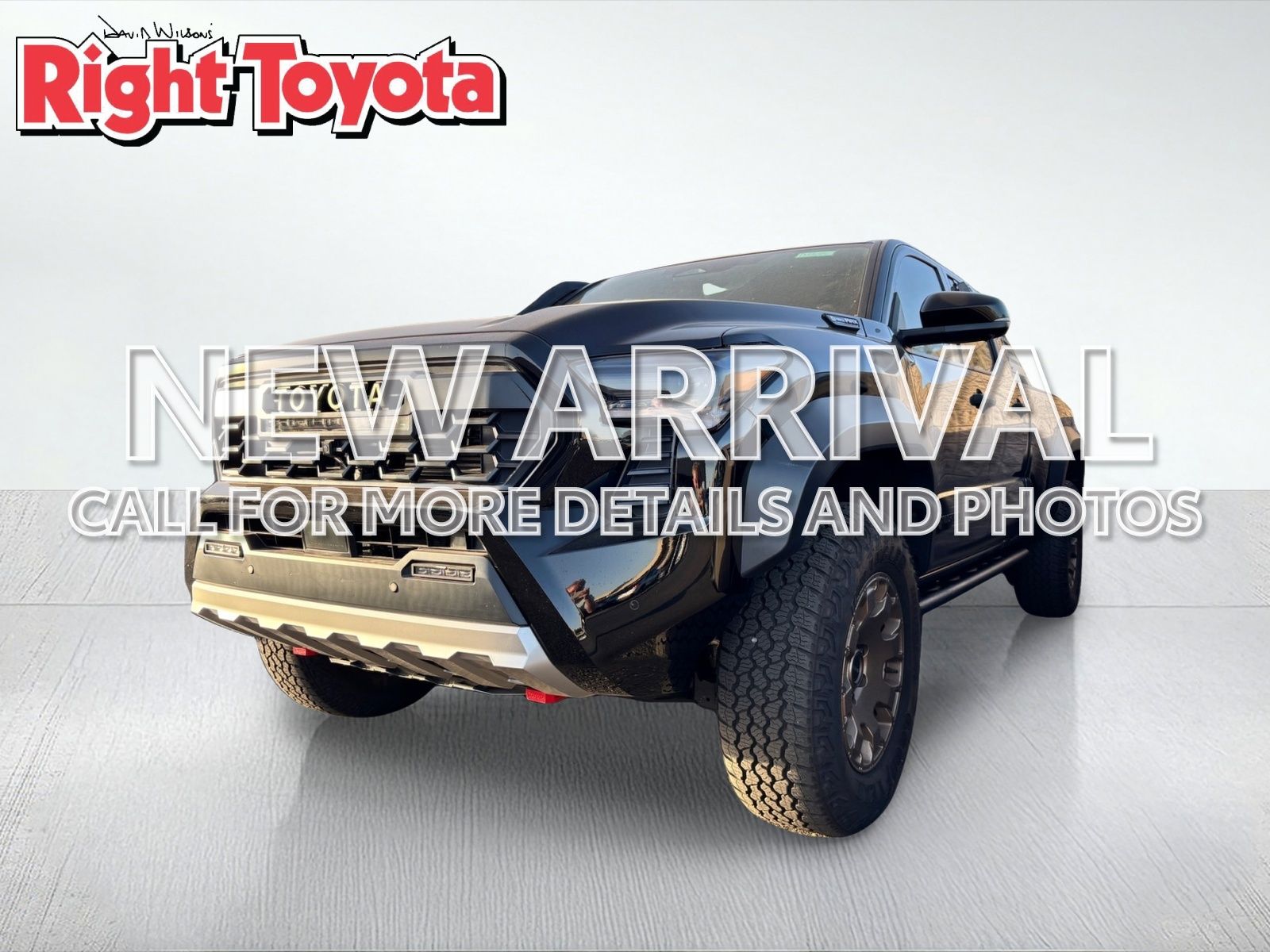 Black 2025 Toyota Tacoma Pickup Truck 8-Speed Automatic