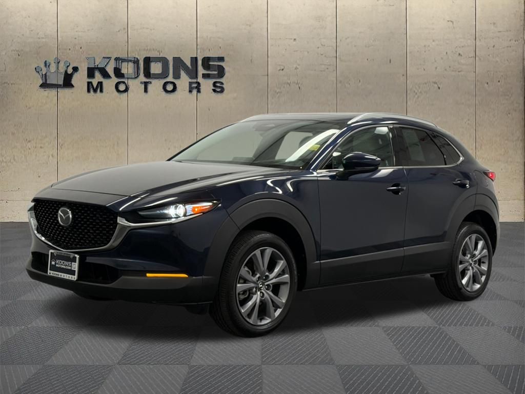 Deep Crystal Blue Mica 2025 Mazda CX-30 2.5 S Premium AWD SUV / Crossover All-Wheel Drive 6-Speed Automatic