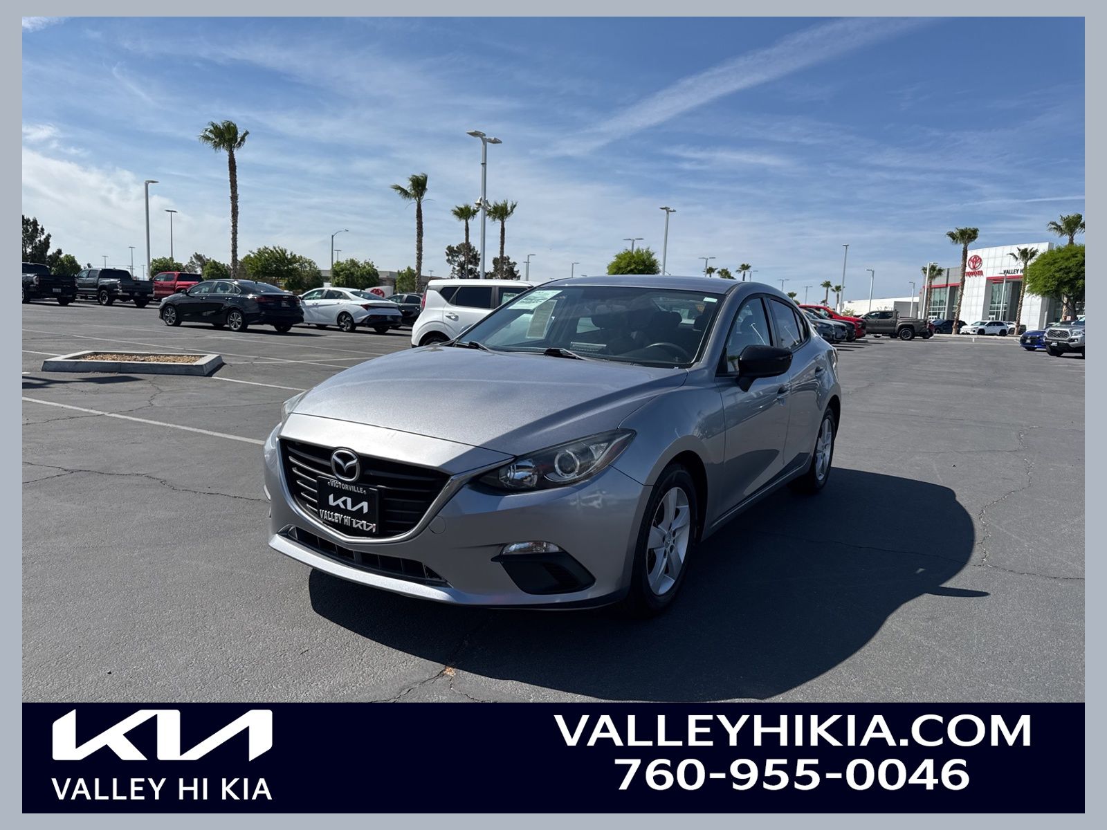 Liquid Silver Metallic 2015 Mazda MAZDA3 i SV Sedan Front-Wheel Drive 6-Speed Manual