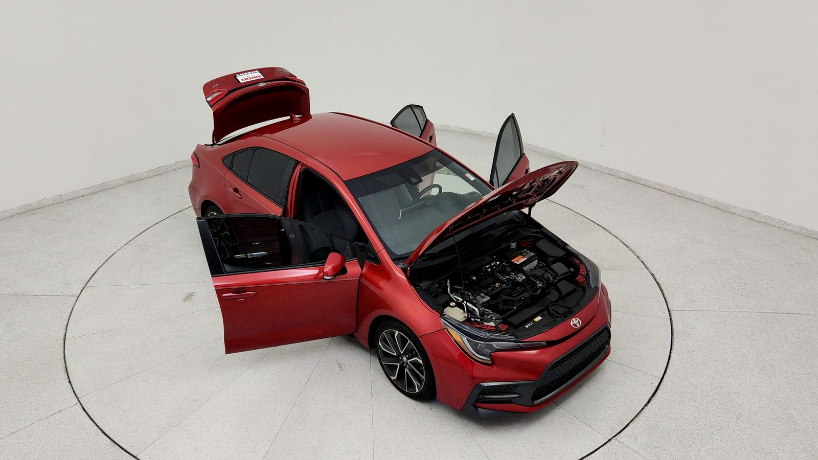 Used 2020 Red Toyota SE image 21