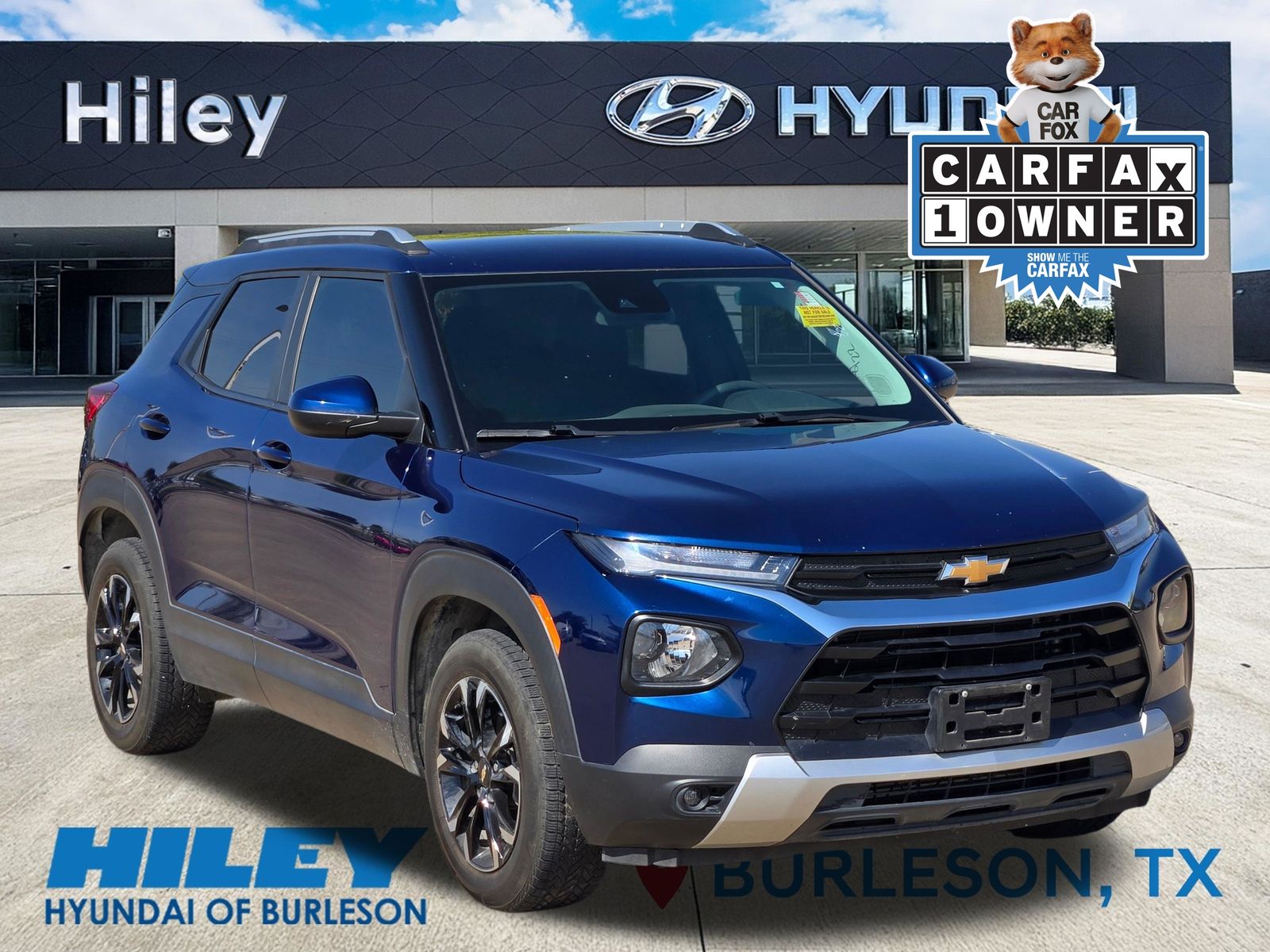 Blue Glow Metallic 2022 Chevrolet Trailblazer SUV / Crossover Front-Wheel Drive Continuously Variable Transmission