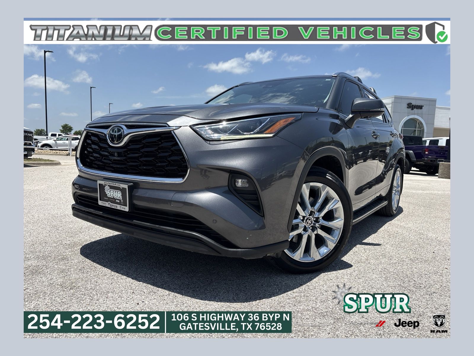 2022 Toyota Highlander Limited FWD