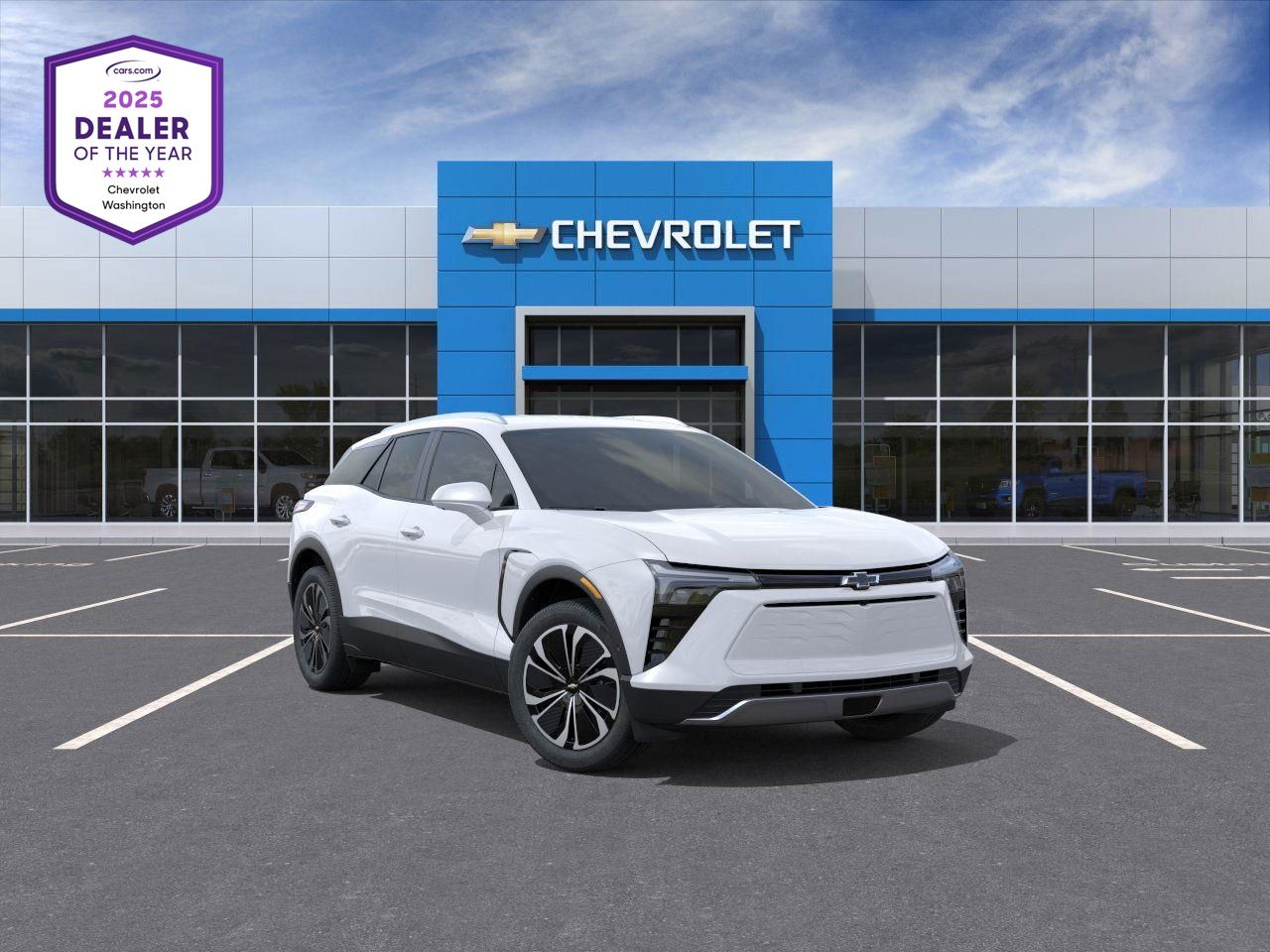 Summit White 2026 Chevrolet Blazer EV SUV / Crossover All-Wheel Drive 1-Speed Automatic