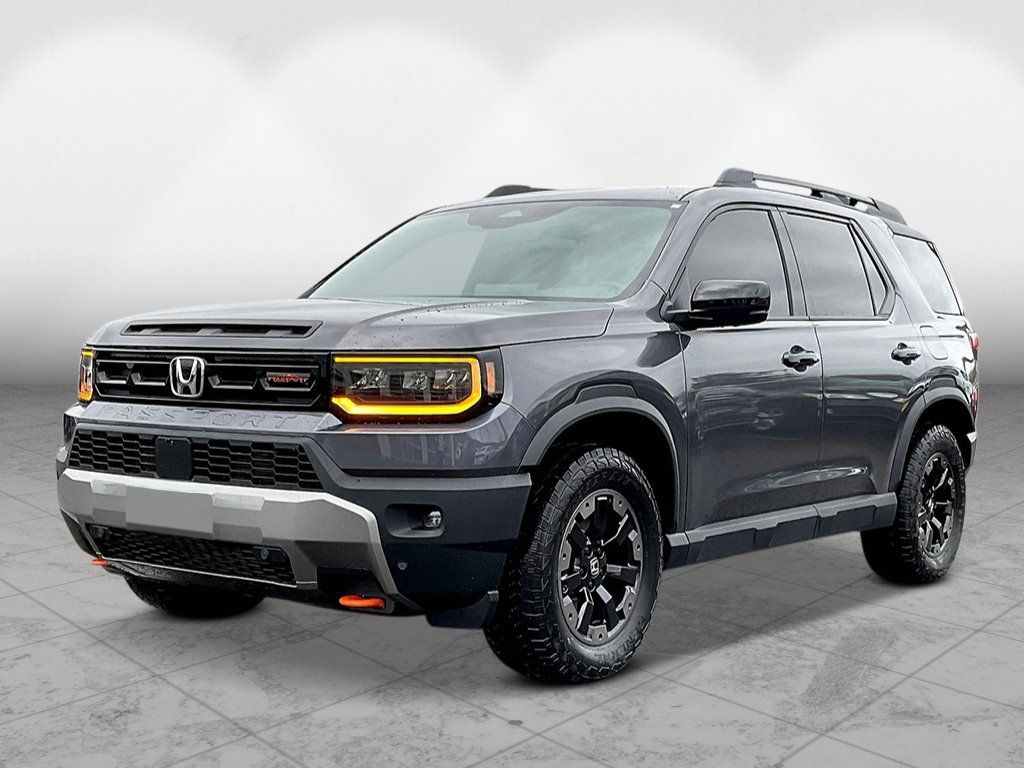 Gray (Modern Steel Metallic) 2026 Honda Passport SUV / Crossover All-Wheel Drive Automatic