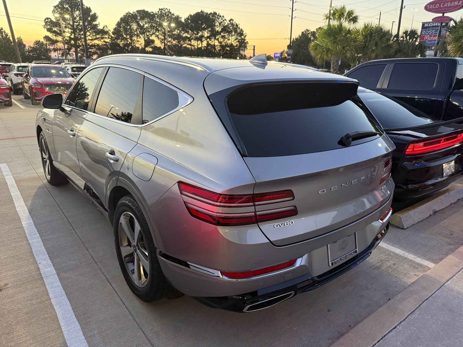 2023 Genesis GV80 2.5T Silver at Genesis of Spring