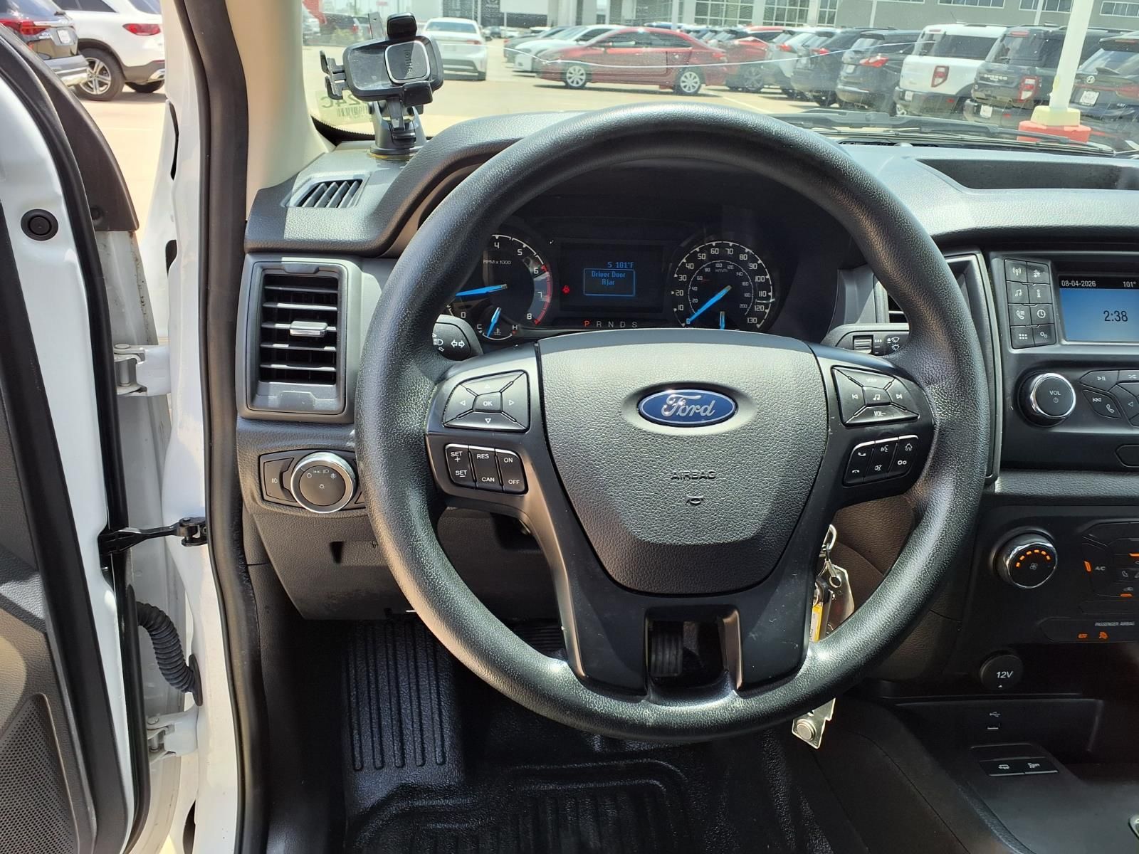 2023 Ford Ranger XL White at Shottenkirk Kia Fort Bend