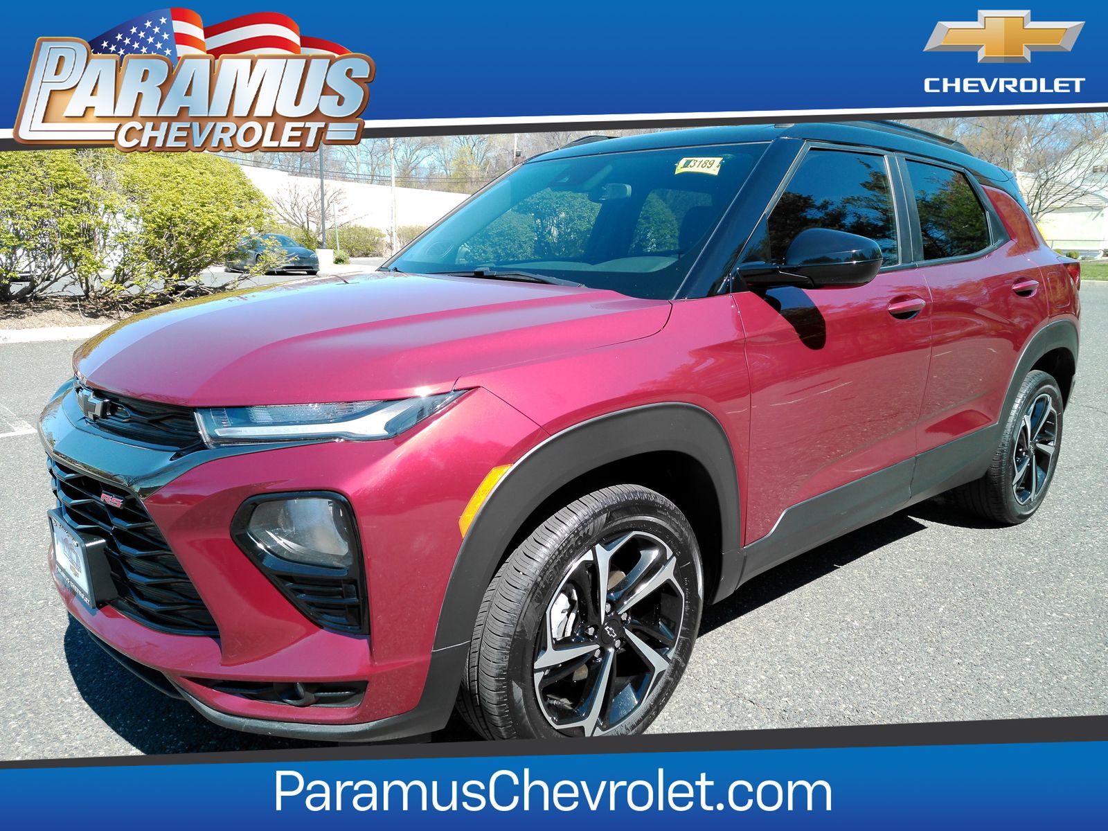 Red (Crimson Metallic) 2023 Chevrolet Trailblazer RS AWD SUV / Crossover Four-Wheel Drive 9-Speed Automatic