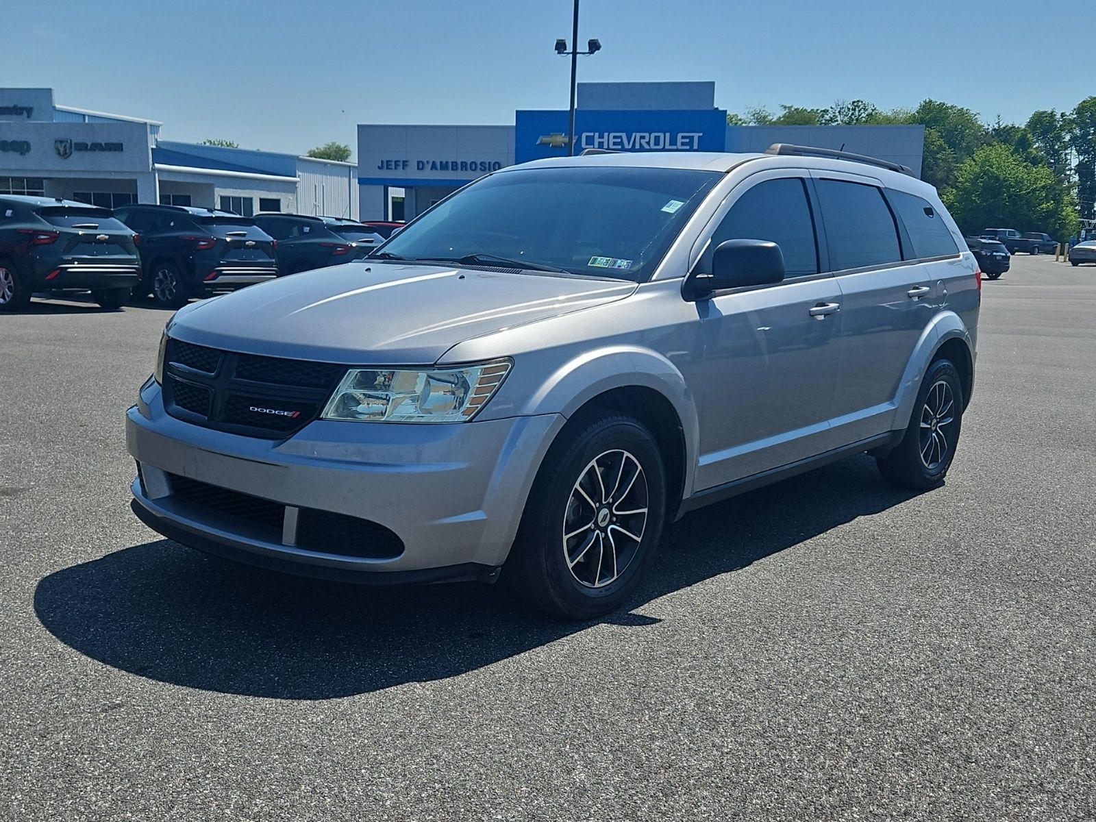 Silver (Billet Clearcoat) 2018 Dodge Journey SE FWD SUV / Crossover Front-Wheel Drive 4-Speed Automatic