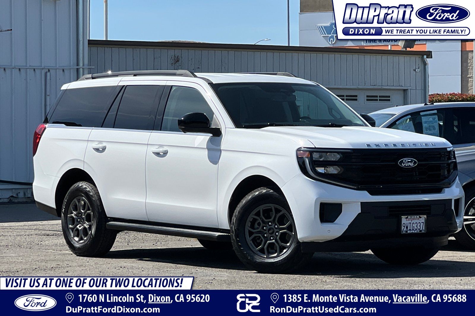 Oxford White 2025 Ford Expedition Active 4WD SUV / Crossover Four-Wheel Drive Automatic
