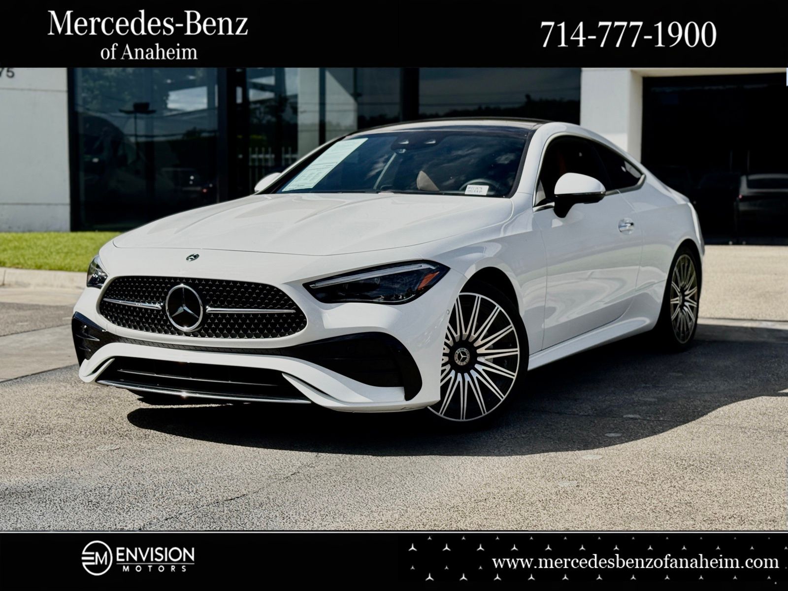 White 2024 Mercedes-Benz CLE 300 4MATIC Coupe All-Wheel Drive 9-Speed Automatic