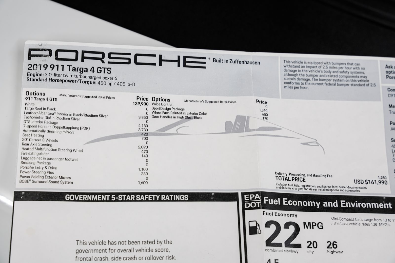 2019 Porsche 911