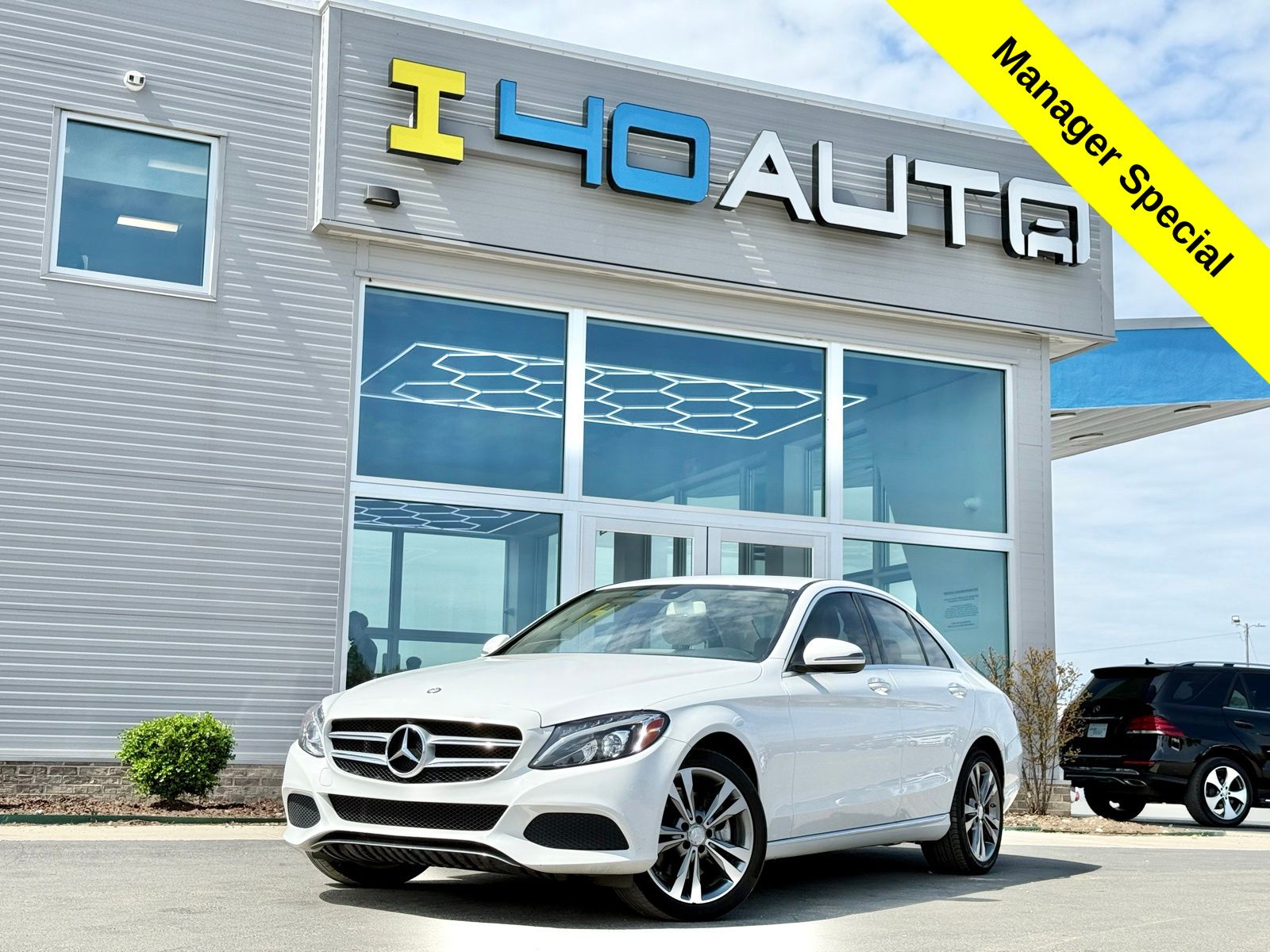 White 2016 Mercedes-Benz C-Class C 300 4MATIC Sedan All-Wheel Drive 7-Speed Automatic
