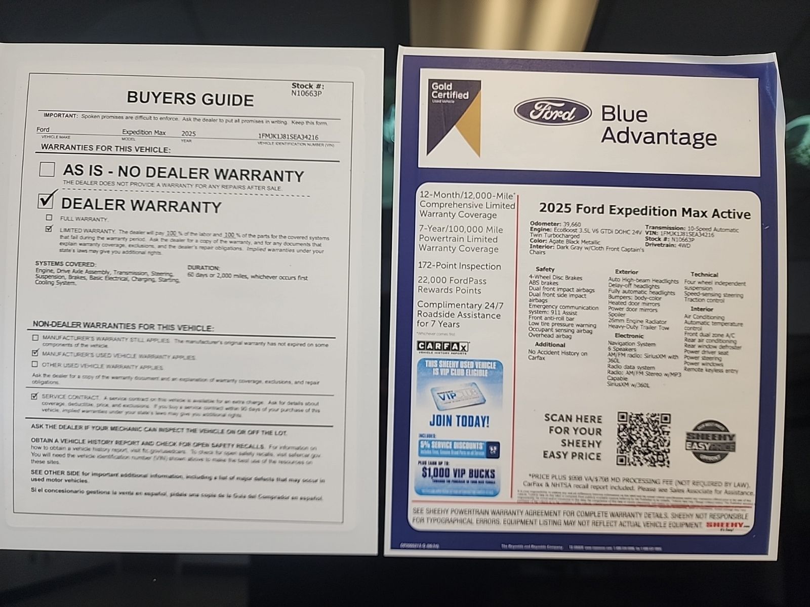 Certified Used 2025 Agate Black Metallic Ford Active image 26