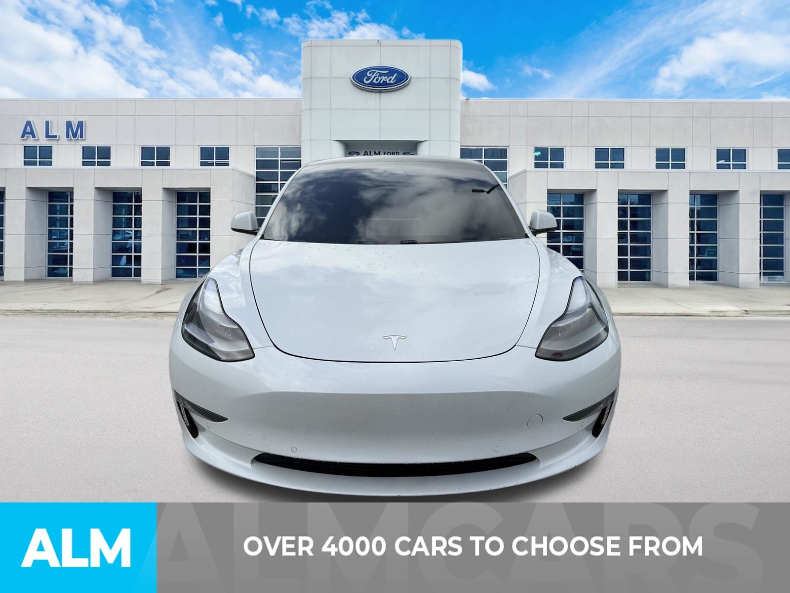 Used 2021 Pearl White Multi Tesla Long Range image 2
