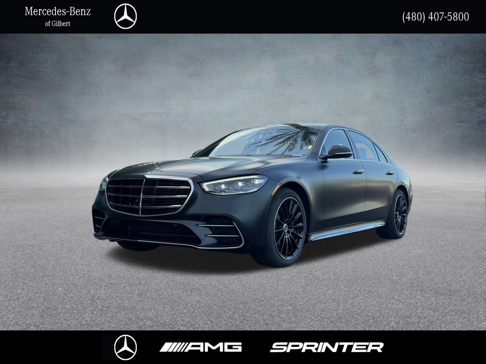 Night Black Magno 2026 Mercedes-Benz S-Class Sedan All-Wheel Drive 9-Speed Automatic