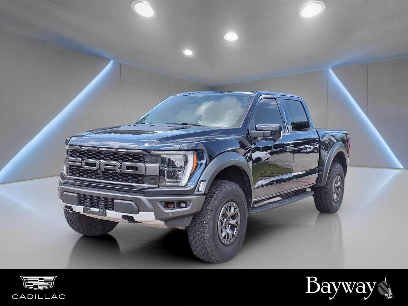 2022 Ford F-150 Raptor Blue at Central Houston Nissan