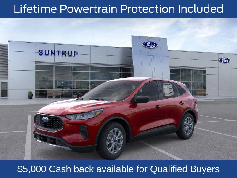 Rapid Red Metallic Tinted Clearcoat 2025 Ford Escape Active FWD SUV / Crossover Front-Wheel Drive 8-Speed Automatic