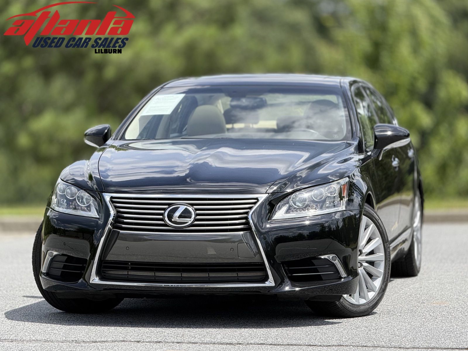 Black 2017 Lexus LS Sedan All-Wheel Drive 8-Speed Automatic