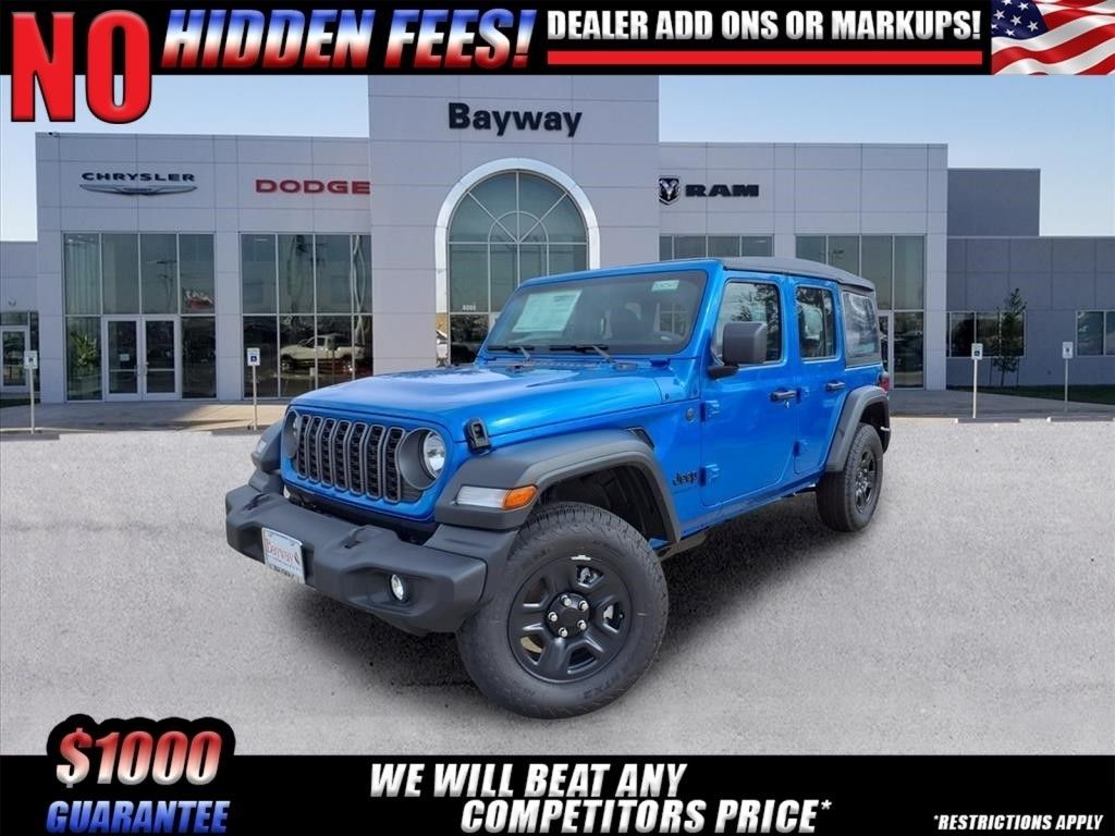 Hydro Blue Pearl Coat 2026 Jeep Wrangler SUV / Crossover Four-Wheel Drive 8-Speed Automatic