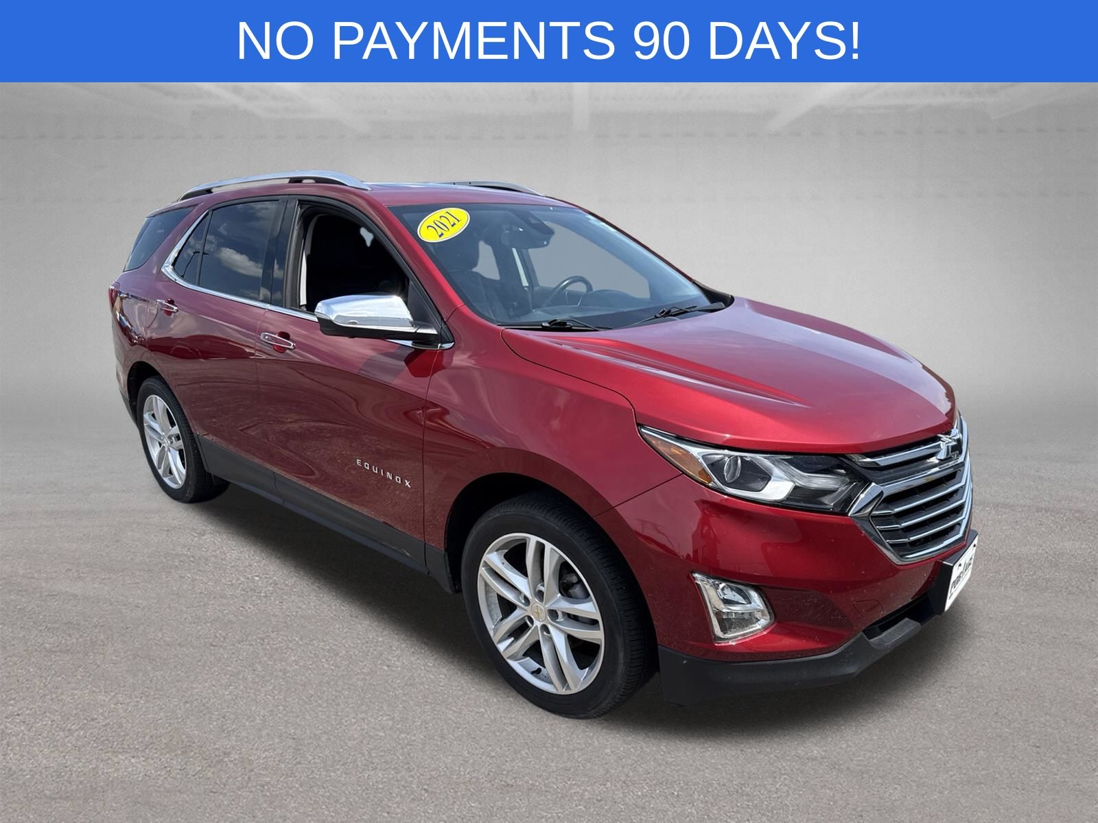 Cajun Red Tintcoat 2021 Chevrolet Equinox SUV / Crossover Four-Wheel Drive 6-Speed Automatic Overdrive