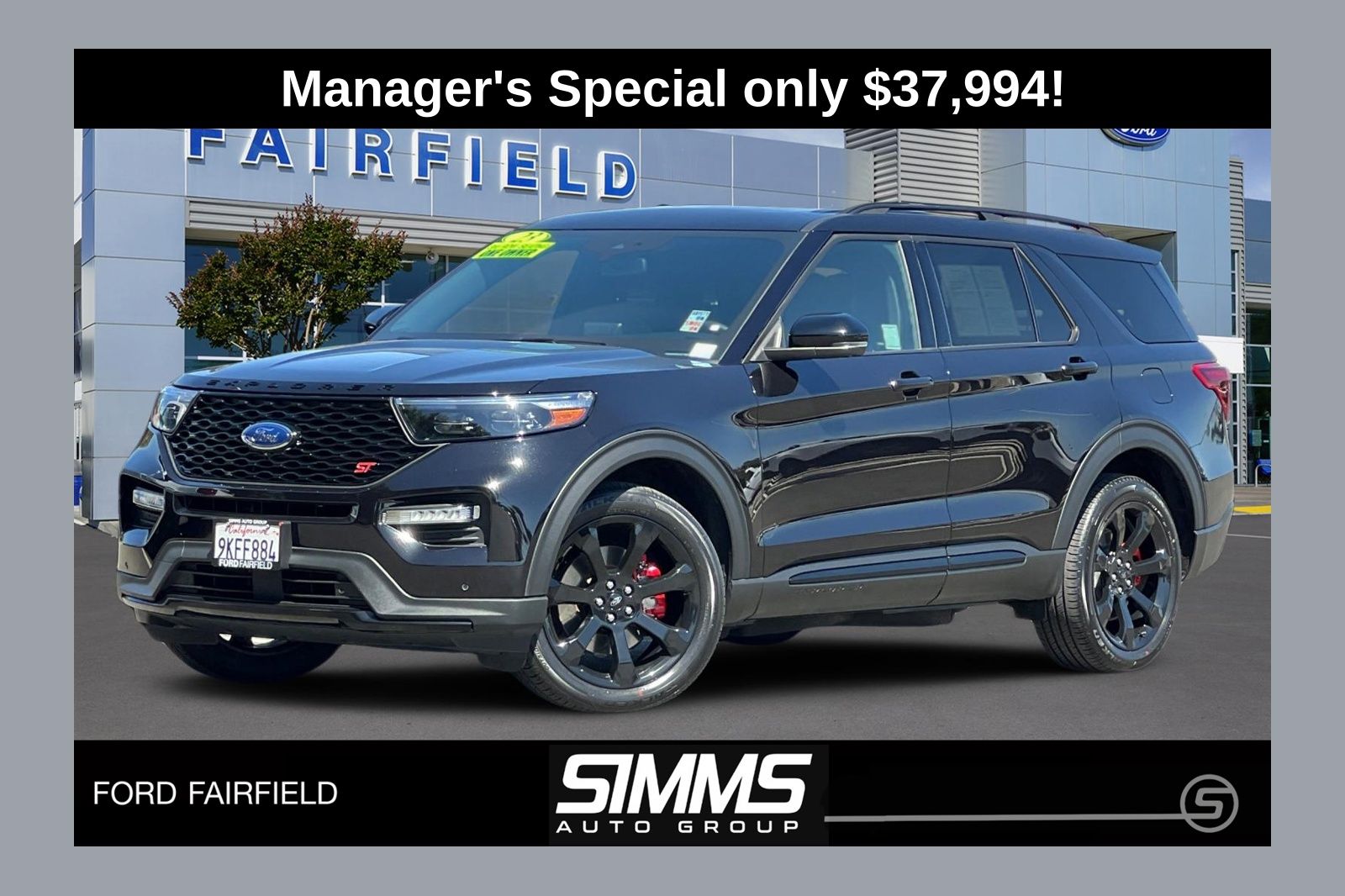  2023 Ford Explorer ST AWD   