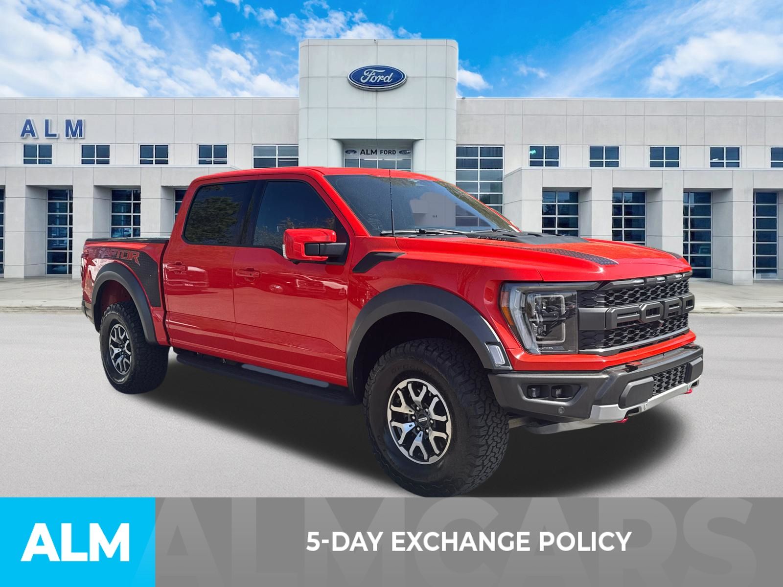 Used 2023 Orange Ford Raptor image 3