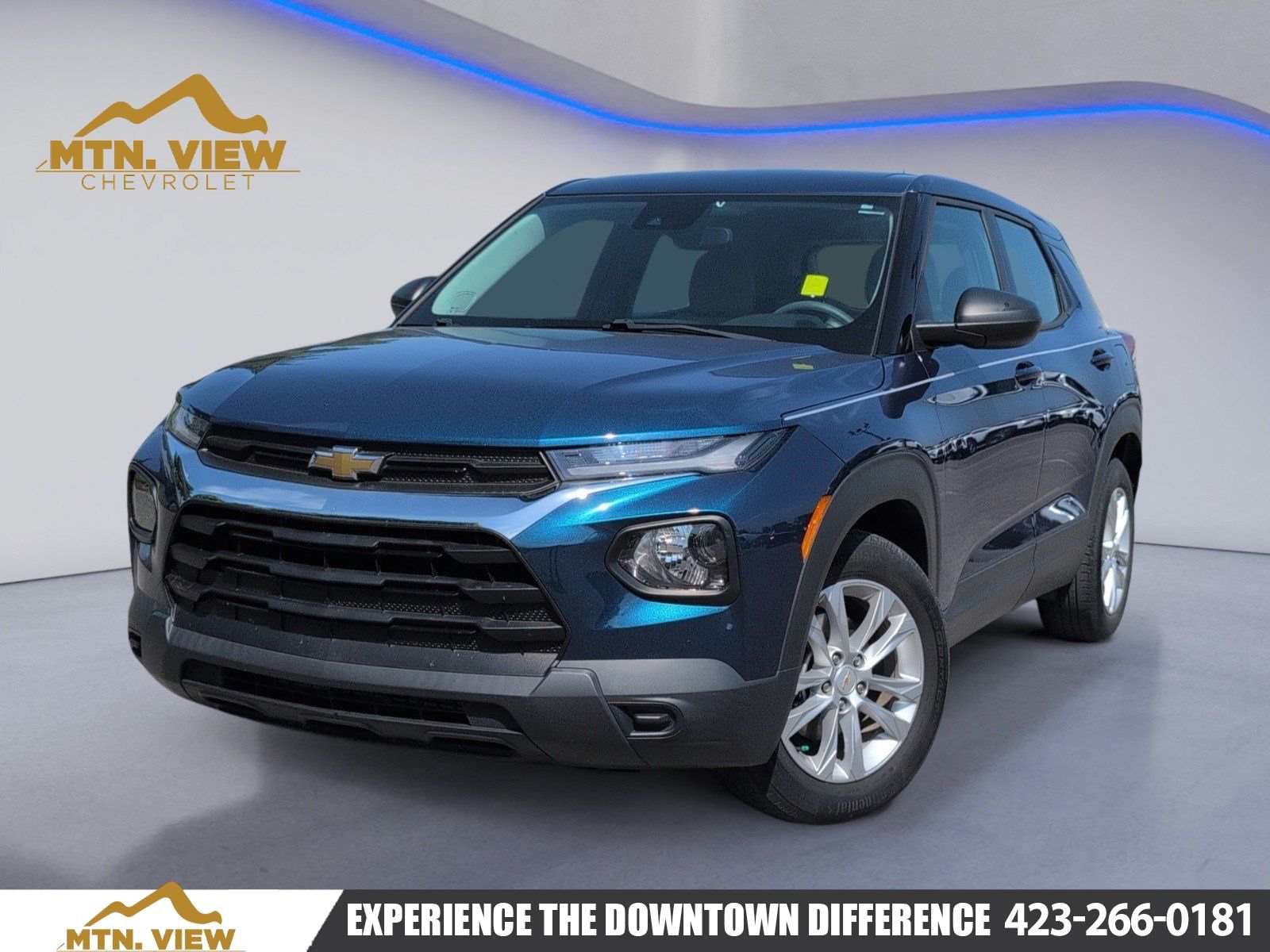 Pacific Blue Metallic 2021 Chevrolet Trailblazer SUV / Crossover Front-Wheel Drive Continuously Variable Transmission