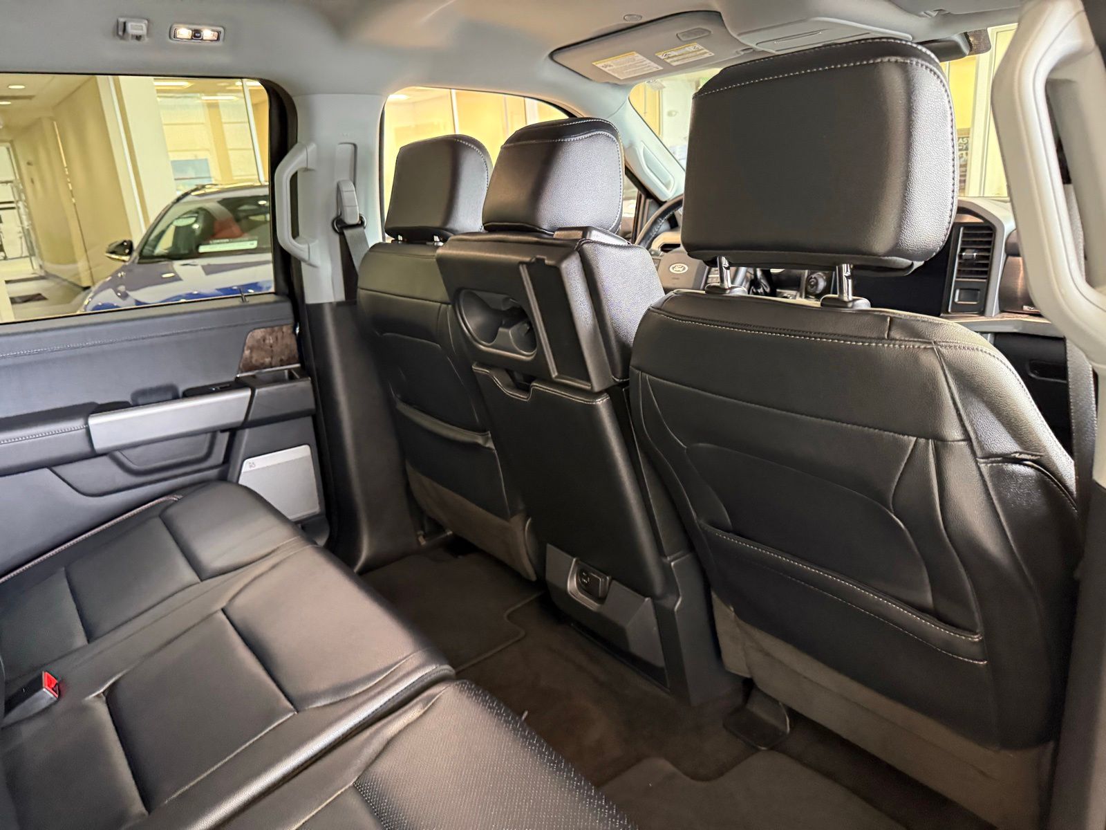 Used 2022 Blue Ford Lariat image 44