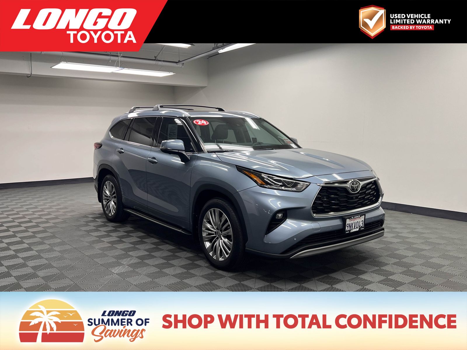 used 2024 Toyota Highlander car, priced at $44,788