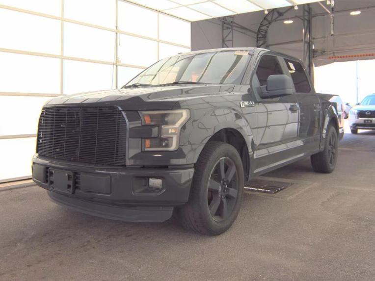 Gray 2016 Ford F-150 Pickup Truck 4X2 6-Speed Automatic