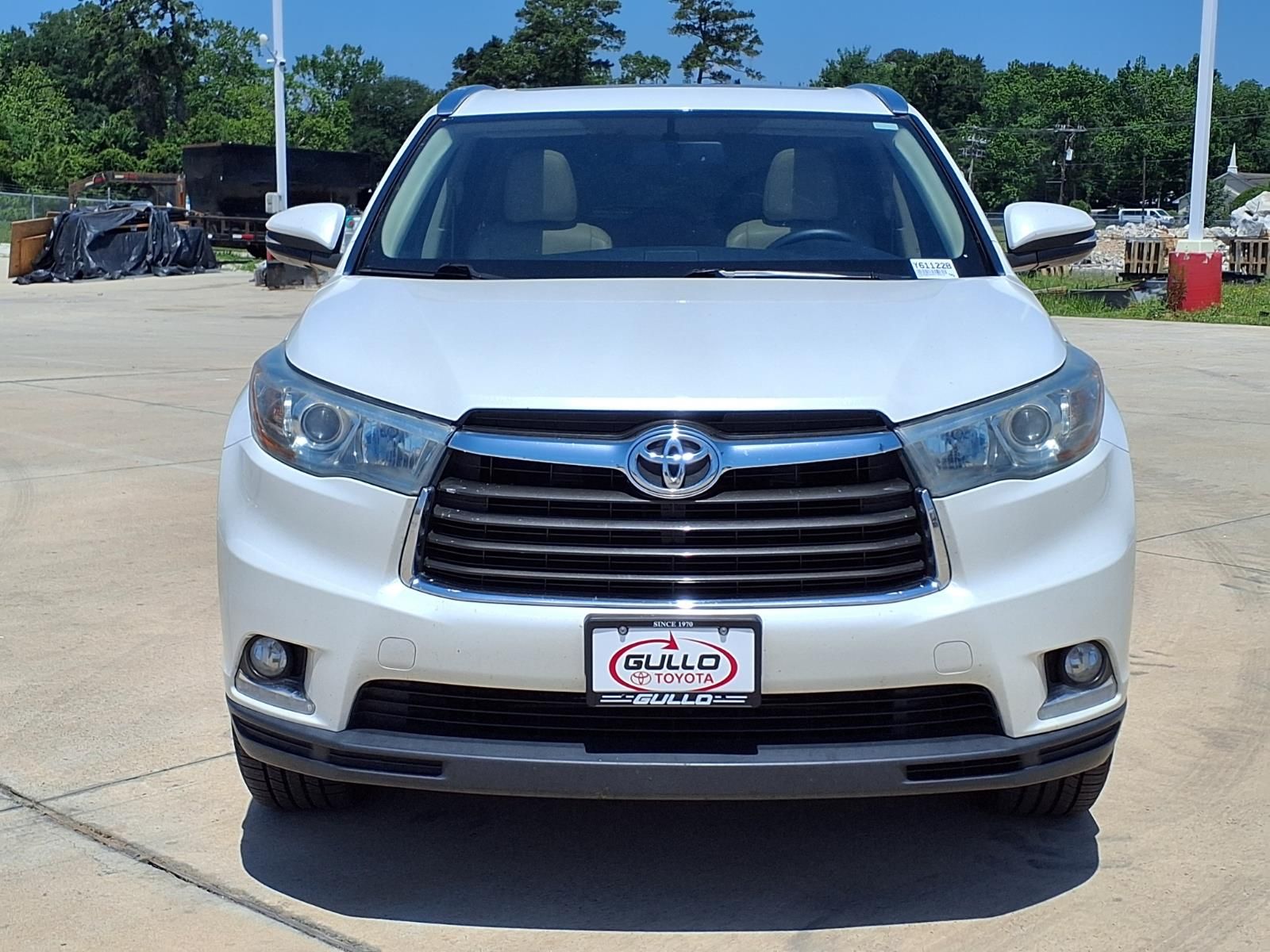 2016 Toyota Highlander Limited White at Westside Lexus